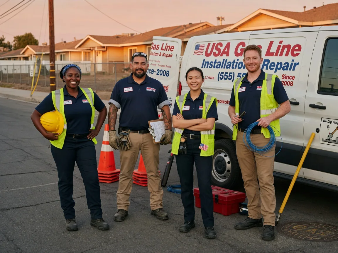 Gas Line Installation company in Palermo, ME